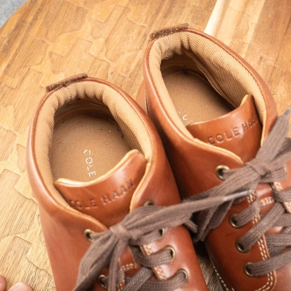 Cole Haan Vartan 2.0 Grand OS Shoes Mens‎ 10 M Brown Midcut Sneakers Casual